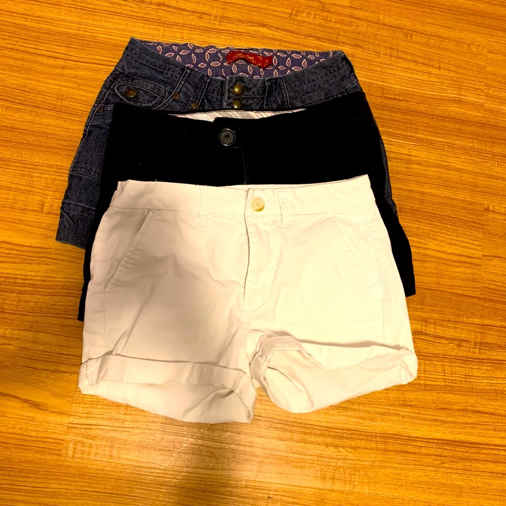 Bundle of 3 size 6 Women’s shorts